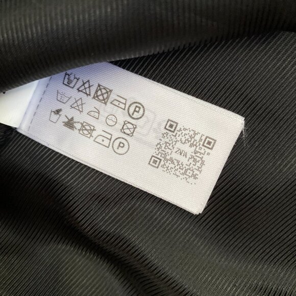 Holiday Party Ready ZARA Satin Contrast Bustier Top (XL) - Picture 7 of 8